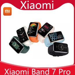 Bracelets Xiaomi Mi Band 7 Pro Smart Bracelet 7 Pro Miband 7 Pro Blood Oxygen Fitness Traker Bluetooth Imperproof Smart Band