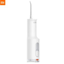 Bracelets Xiaomi Mijia Irrigation orale électrique F300 Portable 4Gear Pulse haute fréquence IPX7 Eau dentaire imperméable