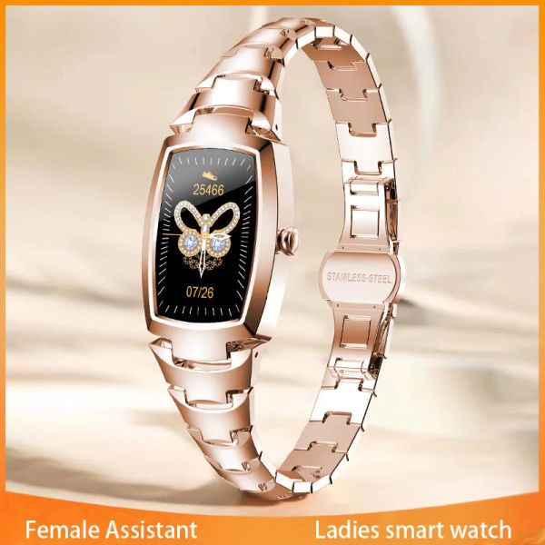 Bracelets Xiaomi Mijia Ladies Smart Watch Clock Bracelet Bracelet Femelle Pidomètre du bracelet Femme Smartwatch Smartwatch
