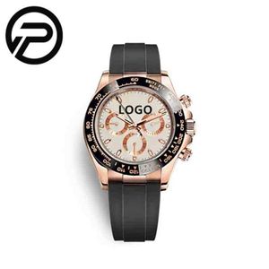 Bracelets de luxe pour hommes, montres de plongée de luxe, machines, 40mm, acier 904l, mouvement 4130, marque miroir saphir