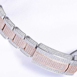 Horloge Diamant Herenhorloge Automatisch mechanisch horloge 41 mm Met diamanten bezaaid staal Damesmode polshorloge Armband Montre de Luxe7C9XBQL5RHLI