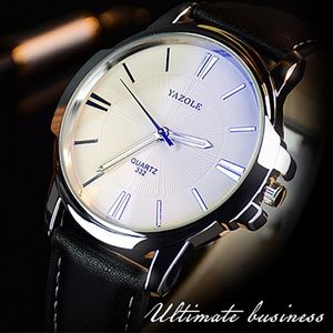 Polshorloge mannelijke klok yazole quartz horloge heren polshorloge business quartz-horloge relogio masculino