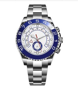 Mens Horloges Master Automatic Mechanical Movement Watch Sapphire Glass Roestvrijstalen vouwgesp
