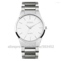 Montre-bracelets 100pcs / lot Rosra 8526 Montres Stud Scale STRAP ALLIAGE DE CEINTROLE ACI