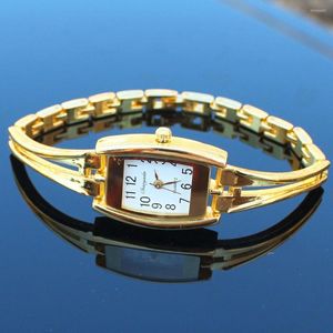 Montres-bracelets 10pcs / Lot Mixte En Vrac Dame Bracelet Montre Bracelet Mince Argent Or Strass Femmes Robe Quartz Femmes Horloge Montres-Bracelets