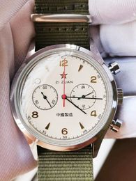 Polshorloges 1963 Watch Pilot Military Tough Guy 1963 Chronograph Quartz Multifunctionele topluchtvaartvlucht Retro Gift Personality Men Clock 230519