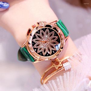 Relojes de pulsera 2022 Relojes decorativos para mujeres Regalos de moda Reloj de cuarzo de lujo Luxo Relogio Feminino Drop Zegarek Damski