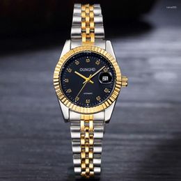 Montres-bracelets 2023 31MM automatique Miyota 6t51 mouvement cadran en or 904L bracelet en acier inoxydable montre pour femme décontractée