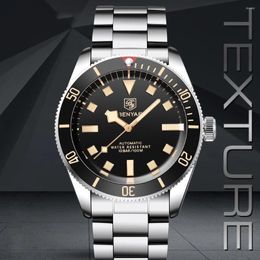 Montre-bracelets 2023 Benyar Top Mens Watches Mécanical Watch for Men Automatic Natherproof 100m Reloj Hombre 5179