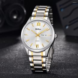 Montres-bracelets 2023 BIDEN Hommes Montres Top Quartz Montre Pour Hommes Couple Élégant Sport Étanche Relogios Masculino