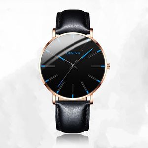 Montres-bracelets 2023 Montre de luxe Hommes Mesh Ultra-mince En acier inoxydable Quartz Poignet Mâle Horloge Reloj Hombre Relogio Masculino
