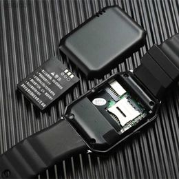 Montres-bracelets 2023 nouvelle montre intelligente Bluetooth DZ09 Smartwatch TF SIM caméra hommes femmes Sport montre-bracelet pour Android et IOS montres de téléphone intelligent 24319