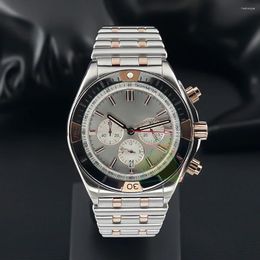 Montres-bracelets 2023 Top marque de mode montre à quartz pour hommes Cronomat B01 42 CRONOGRAPH STAHL/GOLD IB0134101G1A1 Relais Masculino