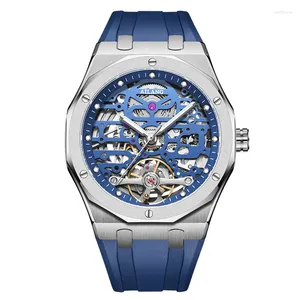 Horloges 2023 Tourbillon Waterdicht Mechanisch Horloge Mode Zomer Hol Volautomatisch