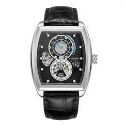 Montre-bracelets 2024 Business Luxury Men's Woar's Watch Exquisite Dial Sapphire Mirror Anti-Scratch Automatic Movement Mouvement Clock