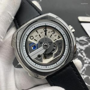 Horloges 2024 Aangepaste heren topluxe 47 mm automatisch uurwerk 904L roestvrij staal met hoogwaardig horloge Montre Homme