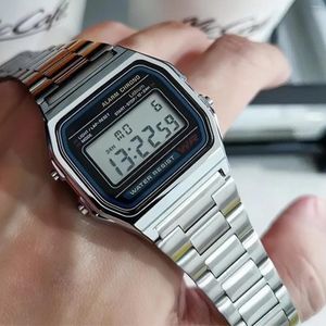 Horloges 2024 Digitale Horloges Voor Mannen Sport Waterdichte Armband Klok Goud Electronice LED Horloge Vrouwen Casucal Montre Homme
