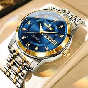 Montre-bracelets 2024 Luxury Men de luxe montre la semaine de la bracele