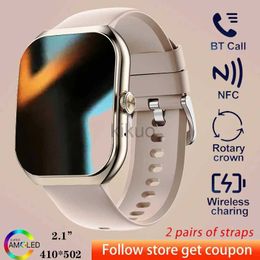 Horloges 2024 Nieuwe 2,1-inch UHD Bluetooth Bellen Smartwatch Horloge 220mAh batterijcapaciteit IP68 Professioneel waterdicht voor Android iOS 24329