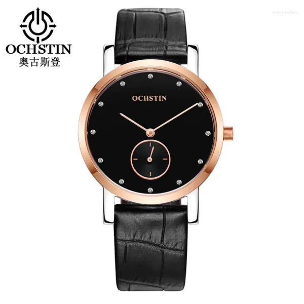 Mujeres de pulsera 2024 Ochstin Cuarzo de moda Damas Mira hombres Mujeres Mujeres Amantes Reloj de muñeca Relogio Feminino