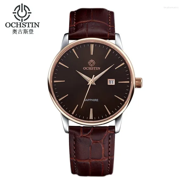 Montre-bracelets 2024 Ochstin Ladies Wrist Watch Men Top Top Famme Male Clock Quartz Femmes Wristwatch Quartz-Watch Relogio Masculino