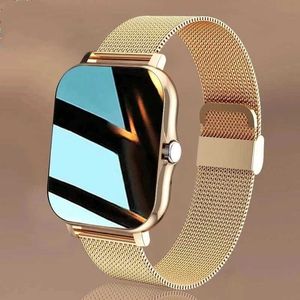 Montre-bracelets 2024 Smart Watch for Men Women Femmes Full Touch Sport Sports Fitness Watches Bluetooth appelle la montre à bracelet Smart Digital 240423