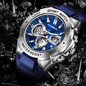 Horloges 2024 Top Merk Sport Heren Watche Quartz Silicagel Waterdichte Chronograaf Horloges Voor Mannen Relogio Masculino