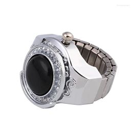 Armbanduhren, 20 mm, Edelstein-Achat, runder Fingerring, Uhr, Schmuck, Geschenk, moderner Stil