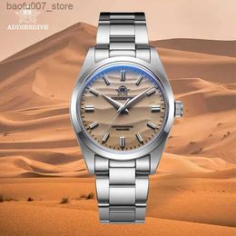 Polshorloges addiesdive nieuwe 36 mm heren Watch luxe pot deksel glas AR coating kwarts es 10Bar waterdichte reloj hombre ad2030