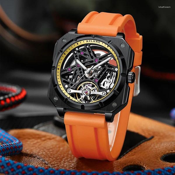 Muñecos de pulsera Ailang Squelel Skeleton Relojes mecánicos Mecán