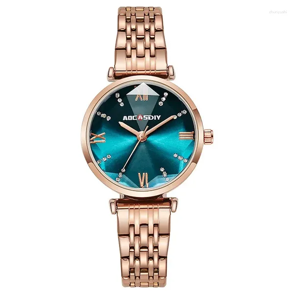 Relojes de pulsera AOCASDIY Ventas directas originales Color brillante Moda Reloj para mujer Resistente al agua Desgaste duradero sin decoloración