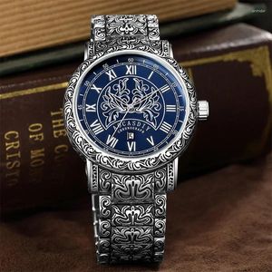 Montre-bracelets Aocasdiy Original Vintage Luxury Médiéval Match Match Classic Pattern True Imperproof tout Europe et américain