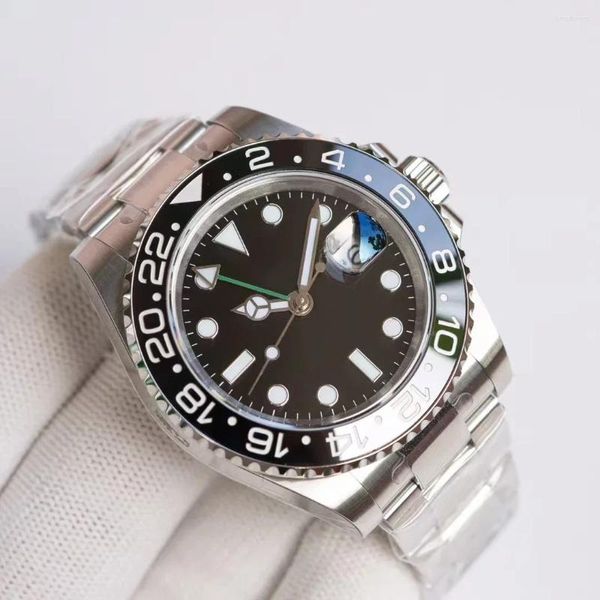 Montres-bracelets montre mécanique automatique pour hommes montres en céramique originales maître haute qualité 40mm montre-bracelet de sport
