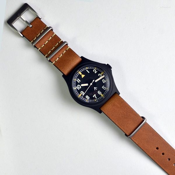 Relojes de pulsera Baltany, relojes para hombre, militar, Retro, ejército, G10, NH35, automático, mecánico, zafiro, LumiNova, luminoso, 10 ATM, reloj de buceo