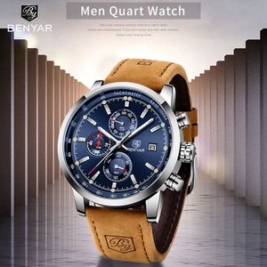 Horloges BENYAR quartz herenhorloges Multifunctioneel sporthorloge heren topmerk luxe horloge heren militair horloge Reloj hombres 230630
