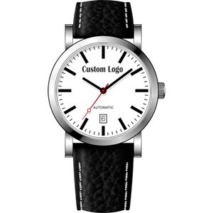 Relojes de pulsera Berny Reloj mecánico automático personalizado Diseño Arte Palabra Dial Reloj ferroviario Reloj de pulsera clásico personalizado 230828