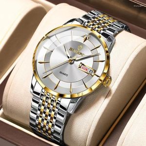 Montre-bracelets Binbond Fashion Mens Matchs Luxury Termroproping Quartz Watch Men Date Sports Clock Wrist Wrist pour Relogio Masculino B2077