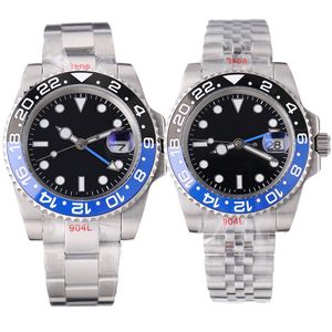 Relojes de pulsera Reloj de movimiento mecánico automático azul negro Relojes para hombres Reloj de acero masculino creativo de lujo Relogio Masculino reloj resistente al agua con cristal de zafiro