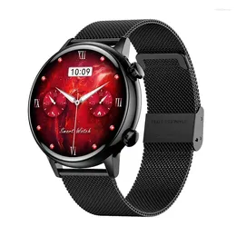 Montre-bracelets Bluetooth Téléphone HK39 Sports Watch en temps réel Bracelet intelligent de fréquence cardiaque en temps réel Multifonction