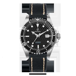 Polshorloges boderry Men s Diver automatisch horloges topmerk luxe klok 100m waterdichte polshorloge sport mechanisch horloge voor mannen 230407
