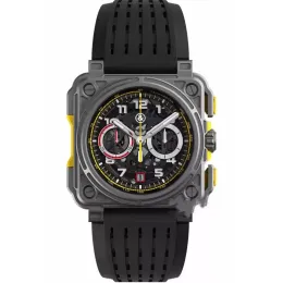 Montre-bracelets Br Model Sport Rubber Watchband Automatic Bell Luxury Multifonction Watch Business en acier inoxydable Ross Wristwatch