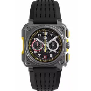 Montre-bracelets Br Model Sport Rubber Watchband Automatic Bell Multifonction Watch Business en acier inoxydable Ross Wristwatch