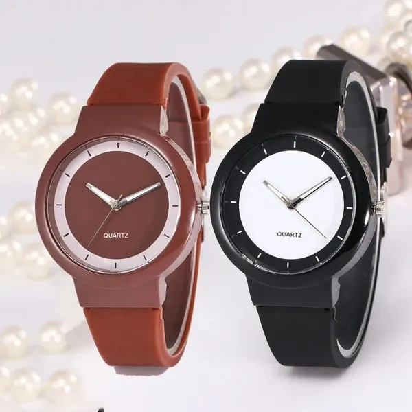 Wallwatches Brand Women Wallwatch Korean Silicone Jelly Watch Moda Fashion Ladies Relojes Regalos Regalos