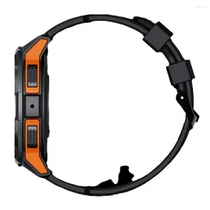 Montres-bracelets C25 Smart Phone Watch 1,43 pouces AMOLED Écran 466 Fréquence cardiaque et pression artérielle Multi-sport