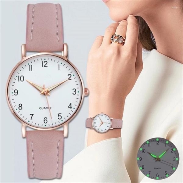 Montres-bracelets Casual Cute Small Dial Ladies Watch Luminous Women Watches