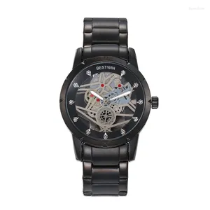 Relojes de pulsera Casual Moda Win Hombres Relojes Impermeable Cuarzo Para Hombre Acero inoxidable Reloj deportivo Reloj Reloj Hombre