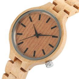 Polshorloges casual minimalistische horloges vrouwen houten klassieke kwarts pols horloge voor dames kleine relogio feminino montre femme relojes uren