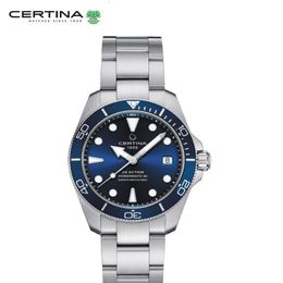 Montres-bracelets Certina Hommes Montres Top Marque De Luxe Étanche Ultra Date Horloge Mâle Bracelet En Acier Casual Quartz Montre Hommes Sport Wri2115