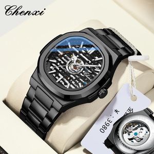 Montre-bracelets Chenxi 8822 Fashion Luxury Quartz Hand Hand Watch imperméable en acier inoxydable Horloge décontractée Menti