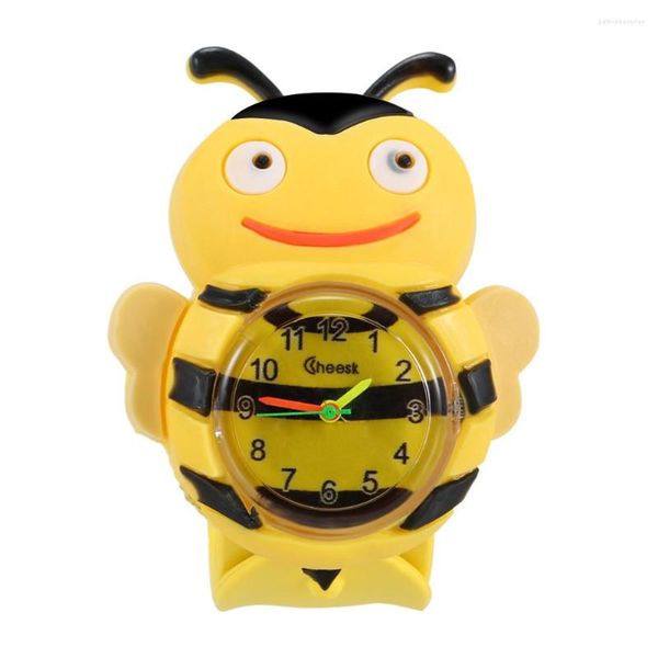 Relojes de pulsera para niños, reloj Digital con dibujos animados bonitos de abeja, relojes informales para niños, reloj de pulsera de regalo XRQ88